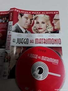 Cinema: Película DVD El Juego del Matrimonio - Chris Cooper - Pierce Brosnan - Patricia Clarkson - Rachel Mc